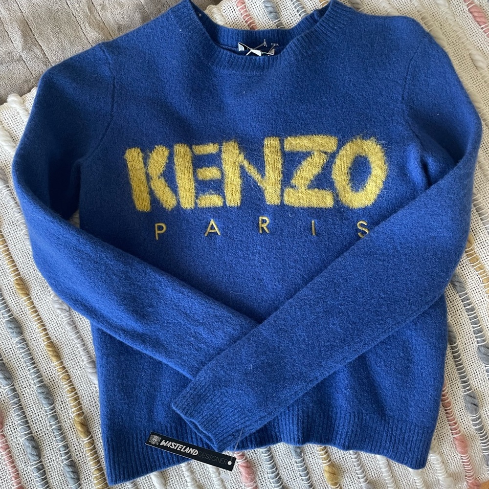 ‼️SOLD‼️ Kenzo wool crewneck sweater.